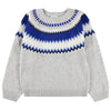 MOLO Baes Nordic Blue Sweater