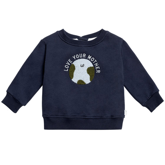 Love Your Mother Earth Baby Sweatshirt
