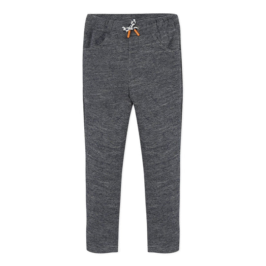 3 POMMES Blue-Grey Fleece Joggers