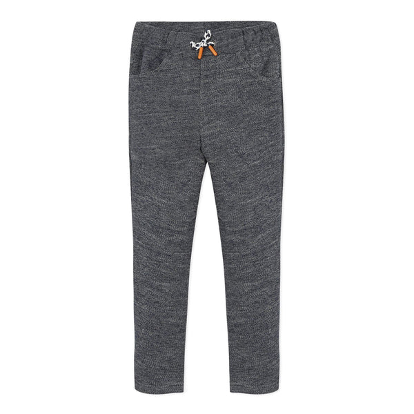 3 POMMES Blue-Grey Fleece Joggers