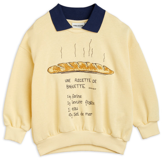 Baguette Collared Sweatshirt