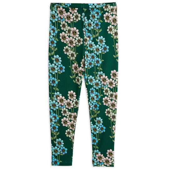 MINI RODINI Daisy Leggings - Green