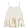 MOLO Rany Organic Pointelle Tank - Pearled Ivory