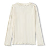 MOLO Ramsi Organic Pointelle Shirt - Pearled Ivory