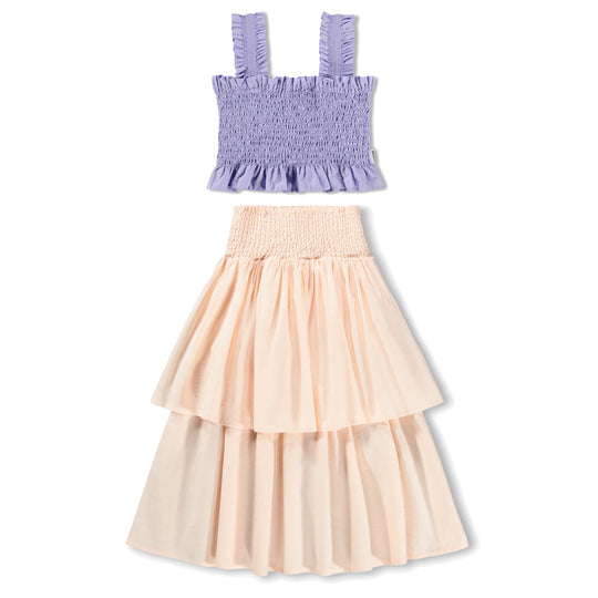 MOLO Rolfia Skirt Set - Cool Lilac / Cloud Pink