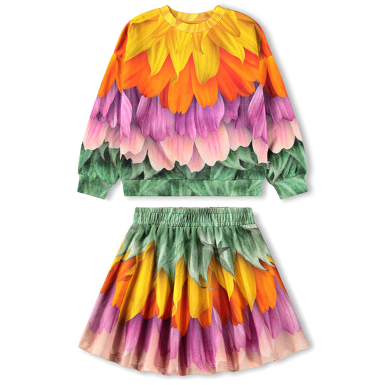 MOLO Flower Power Skirt Set - Multi Petals