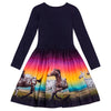 Casie Magic Sunset Dress