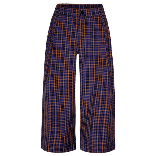 MOLO Alta Wide-Leg Checked Trousers