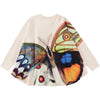 Marcella Giant Butterfly Cape Sweatshirt