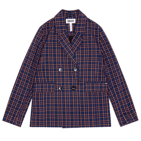 MOLO Hawa Checked Blazer