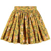 MOLO Bev Cottage Foraging Yellow Knee Skirt