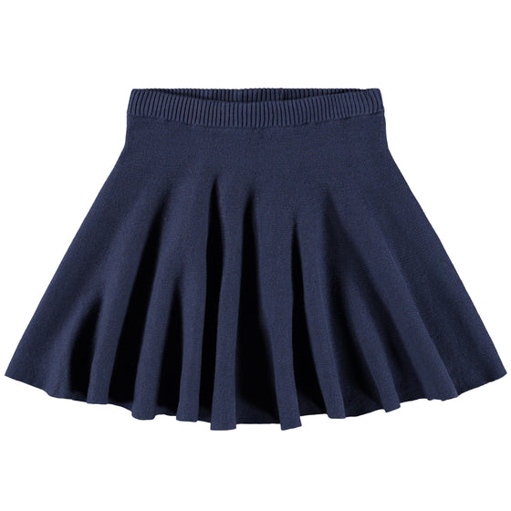 MOLO Barbro Galaxy Blue Knee Skirt