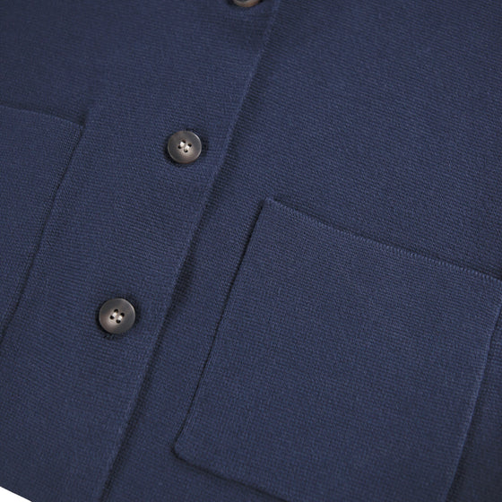 MOLO Gabriela Galaxy Blue Blazer Sweater