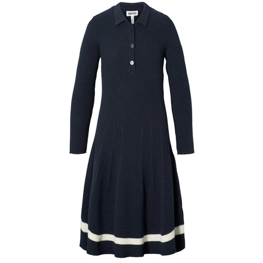 MOLO Cecilia Knit Dress - Navy Blazer