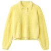 MOLO Gladys Ultra Soft Sweater - Yellow Pear
