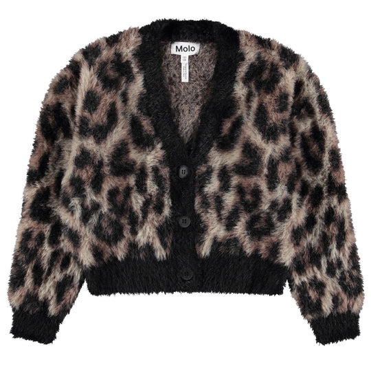 MOLO Gilly Ultra Soft Cardigan - Brushed Leo