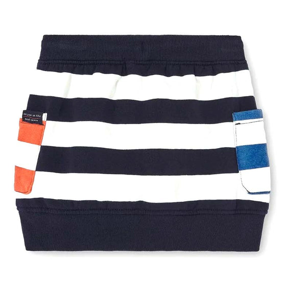 Jersey Striped Mini Skirt - FINAL SALE