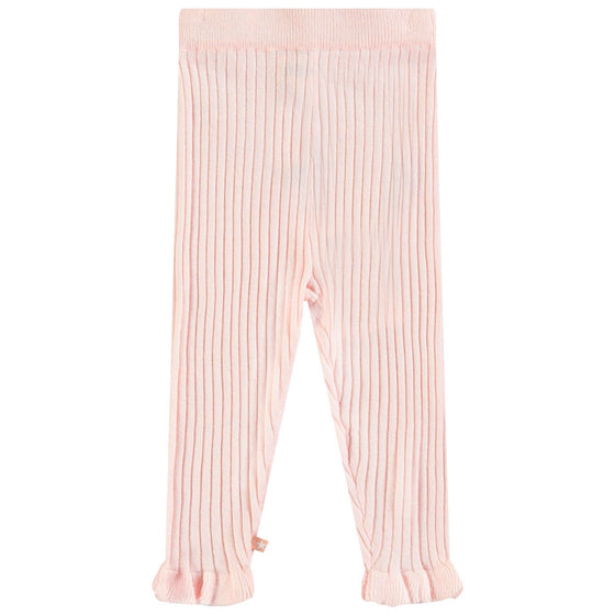 Sanne Charlotte Pink Ruffle Leggings