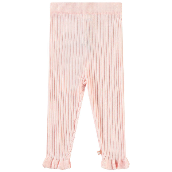 Sanne Charlotte Pink Ruffle Leggings