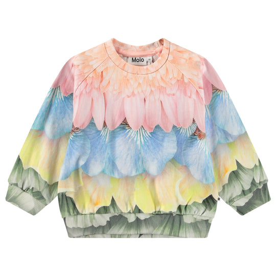 MOLO Disc Petal Rainbow Sweatshirt