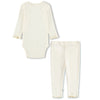 MOLO Organic Pointelle Baby Set - Pearled Ivory