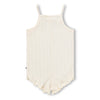 MOLO Florie Organic Pointelle Bodysuit - Pearled Ivory
