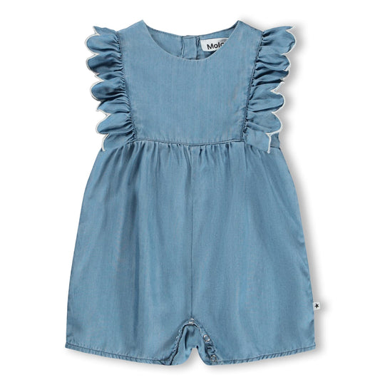 MOLO Fernanda Romper - Washed Chambray