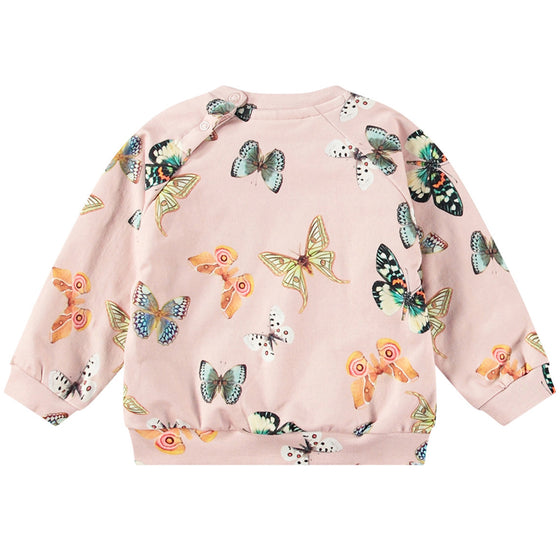 Disc Blush Butterflies Sweatshirt