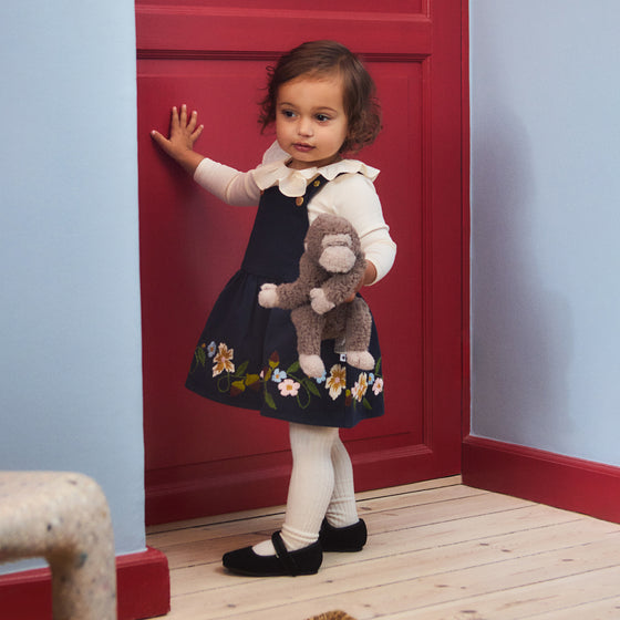 MOLO Faye Buttercream Ruffle Bodysuit