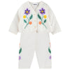 MOLO Happy Meadow White Jacket and Pants Set