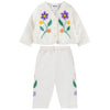 MOLO Happy Meadow White Jacket and Pants Set