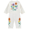 MOLO Happy Meadow White Jacket and Pants Set