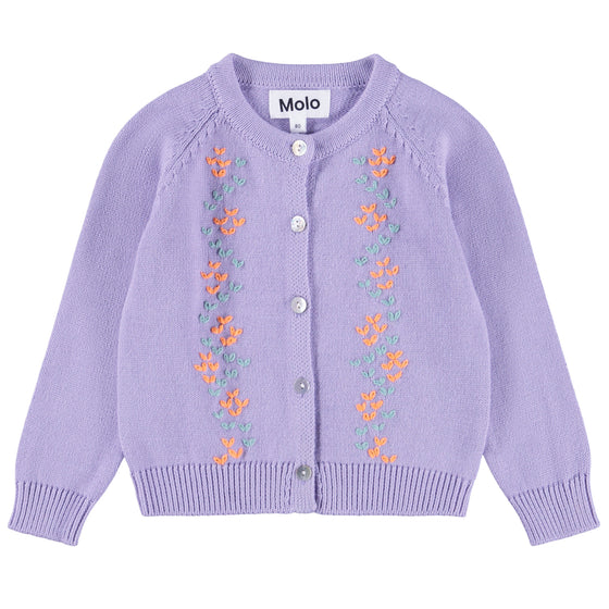 MOLO Gilli Faded Purple Baby Sweater