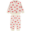 MOLO Solana & Goldie Knit Set - Red Hearts