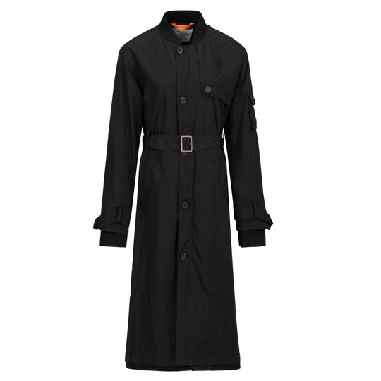 BOMBERS ORIGINAL Audrey Classic Trench Coat - Black