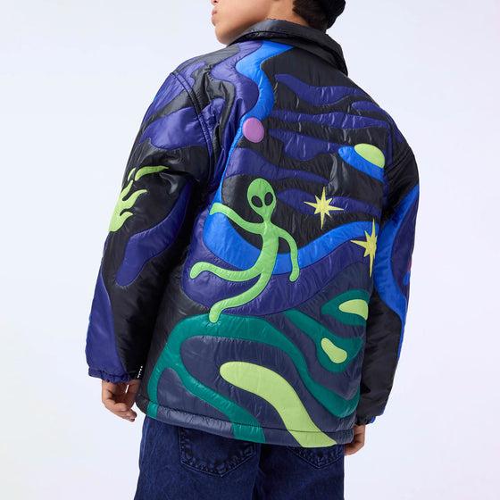 MOLO Haraldur Space Quilt Blue Jacket