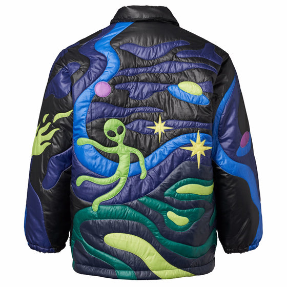 MOLO Haraldur Space Quilt Blue Jacket