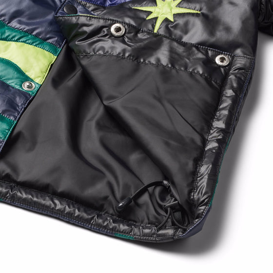 MOLO Haraldur Space Quilt Blue Jacket