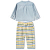 MOLO Enoz Baby Set - Chambray Stripe