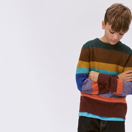 Berge Colour Stripes Sweater