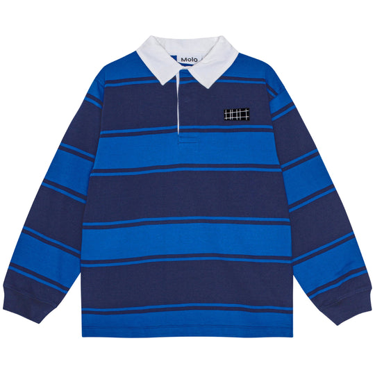 MOLO Relz Ocean Blue Collared Shirt