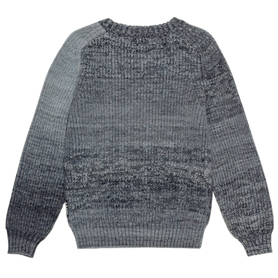 Bosse Space Dye Grey Sweater