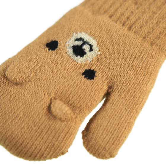 MOLO Kenau Pomeranian Tan Mittens