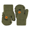 MOLO Kenau Bark Green Dino Mittens