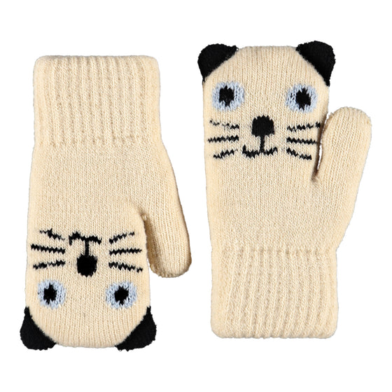 MOLO Kenau Vanilla Cream Kitten Mittens