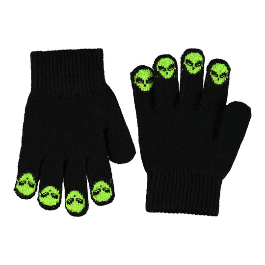 MOLO Alien Friends Black Gloves