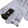 MOLO Puppet Friends Grey Melange Gloves
