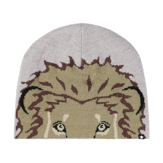 MOLO Kleo Lion Face Tan Hat and Snood Set