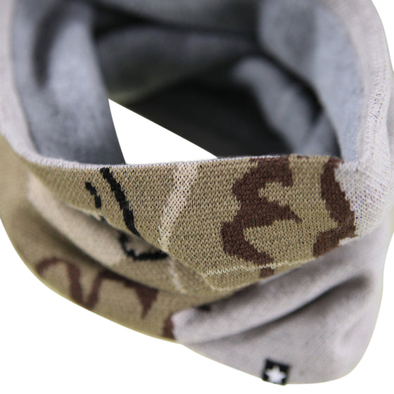 MOLO Kleo Lion Face Tan Hat and Snood Set