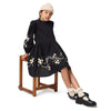 MOLO Nana Lace Socks - Navy Pearled